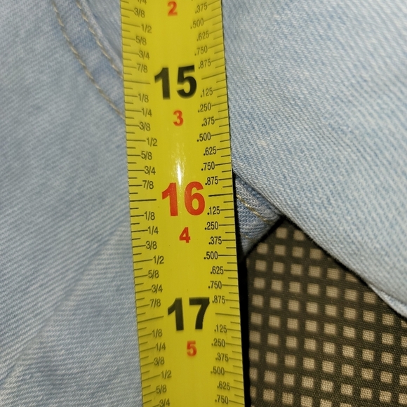 PrettyLittleThing Women's Light Blue Denim Cotton Wide Legs Casual Pants Size 20 - Picture 12 of 12